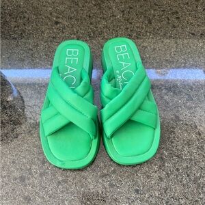 Beach Green Women's Sandals